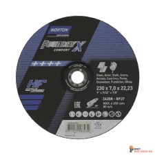 nortonschleifmittel/NORTON_schleifmittel_66252842546 Grinding wheel Angle Grinder Norton FOUNDRY X CAST IRON 23x7x22_23mm_146258